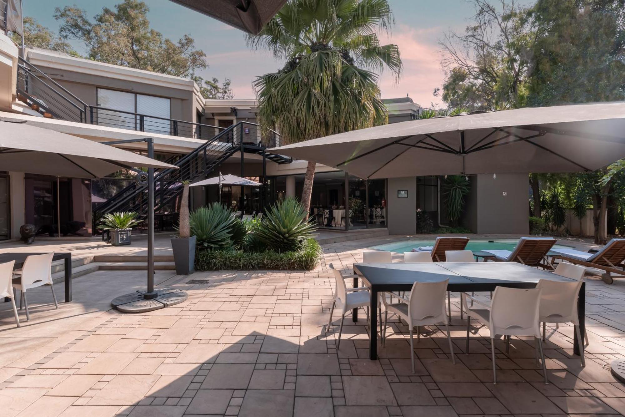 Villa Africa Boutique Hotel & Spa Претория Экстерьер фото