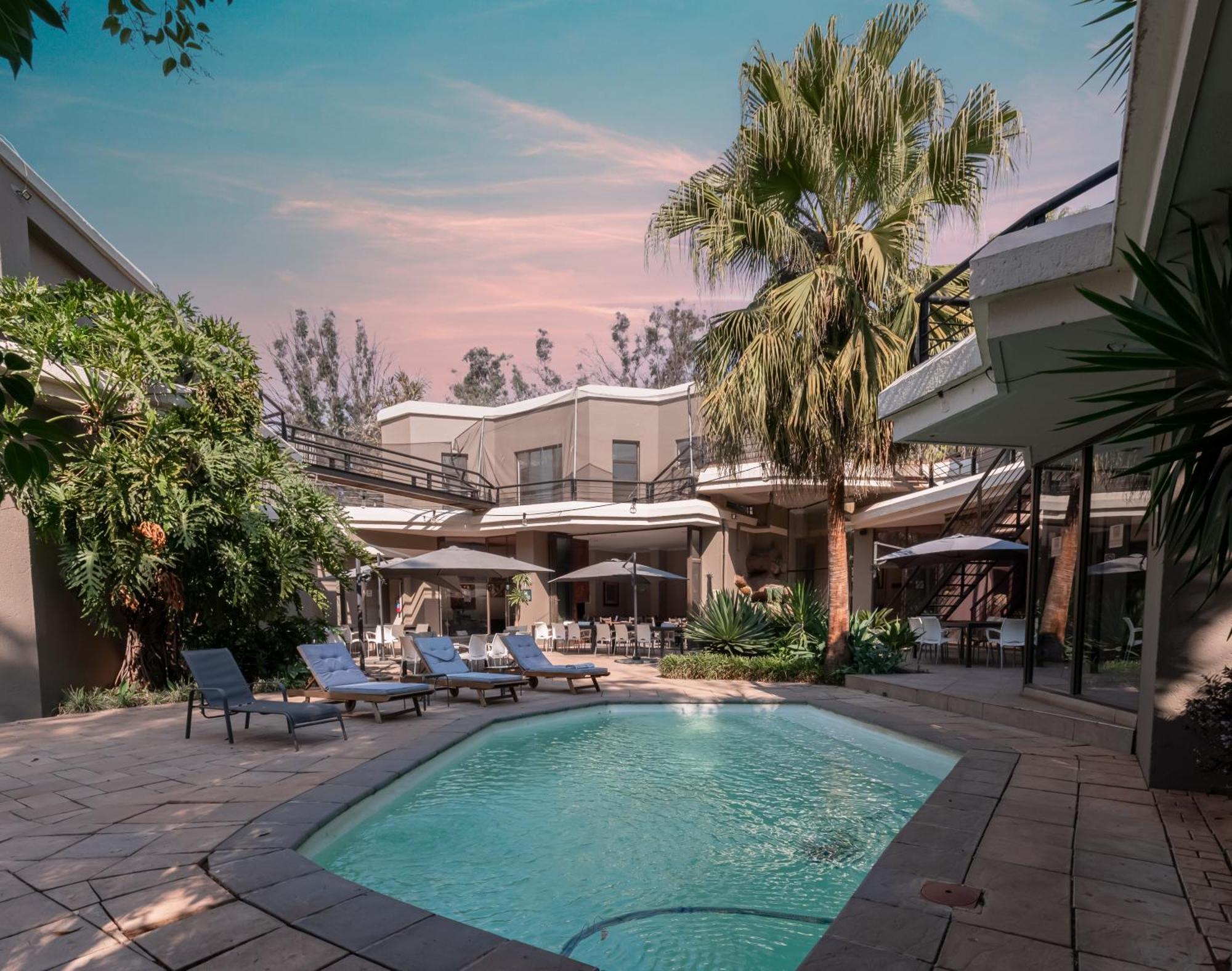 Villa Africa Boutique Hotel & Spa Претория Экстерьер фото